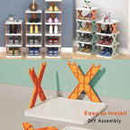 Smart Foldable Shoes Shelf 6 Tier Shoe Rack